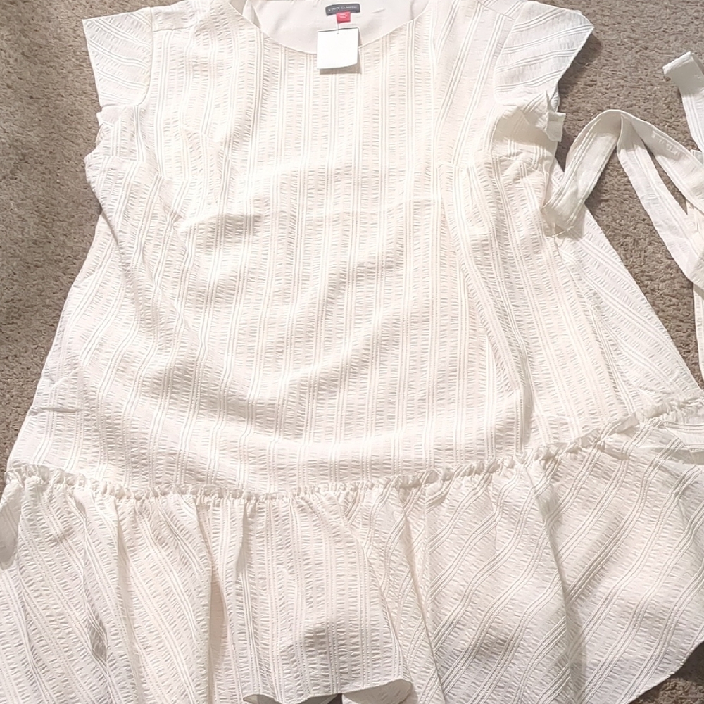 Vince Camuto Cream Midi Dress